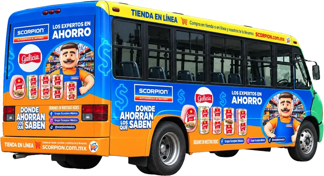 Campaña de Scorpion sobre camión