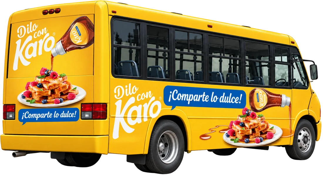 Campaña de Karo sobre camión